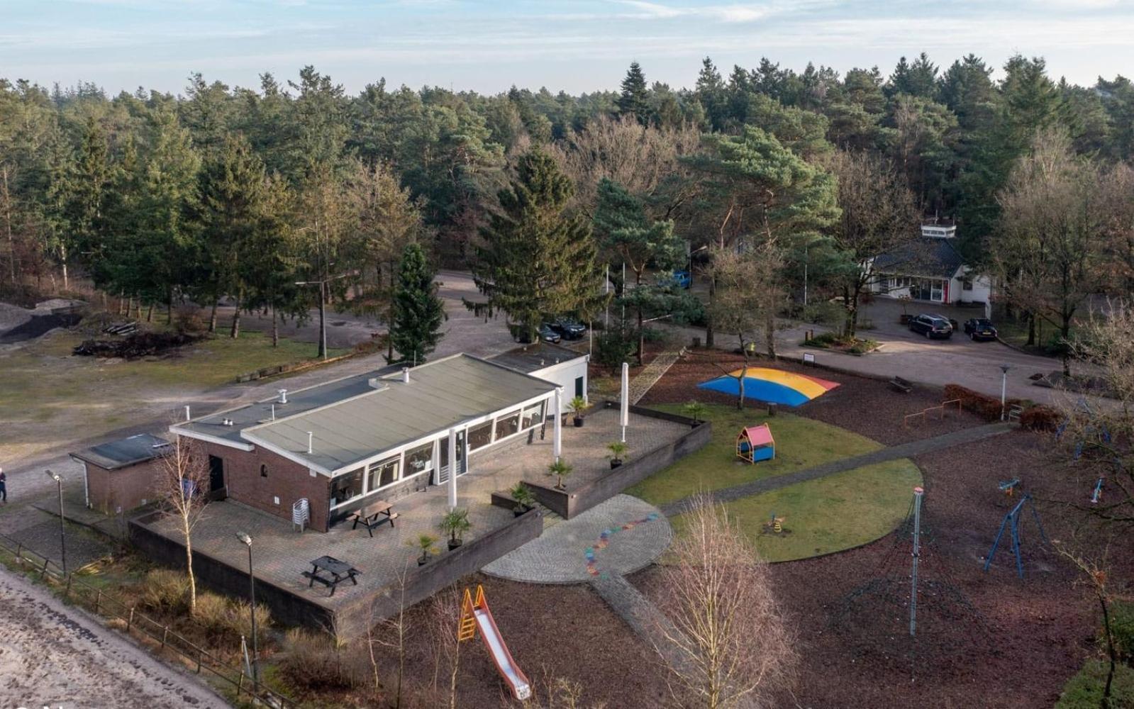 Prachtig Chalet In De Bossen Nunspeet Exteriör bild